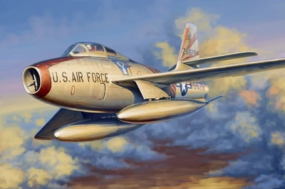 81726  авиация  F-84F Thunderstreak  (1:48) 6939319217264
