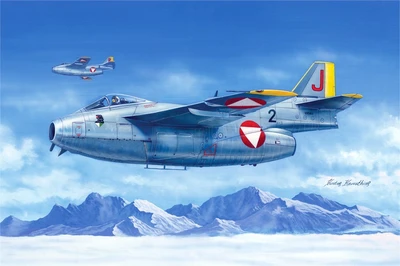81745  авиация  J-29F Tunnan  (1:48) 6939319217455