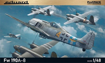82147  авиация  Fw 190A-8 ProfiPack Edition  (1:48) 8591437537013
