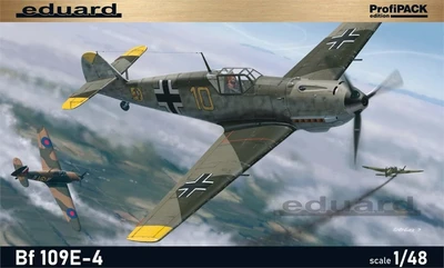 8263  авиация  Bf-109E-4  (1:48) 8591437082636
