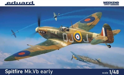84198  авиация  Spitfire Mk. Vb early Weekend Edition (1:48) 8591437586035