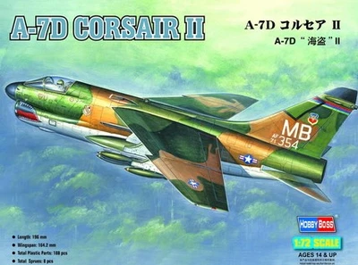 87203  авиация  A-7D Corsair II  (1:72) 6939319272034