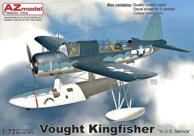 AZ7672  авиация  Kingfisher "In U.S. Service"  (1:72) 8592942276725