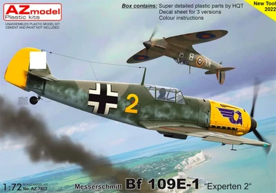 AZ7807  авиация  Bf-109E-1 "Experten 2"  (1:72) 8592942278071