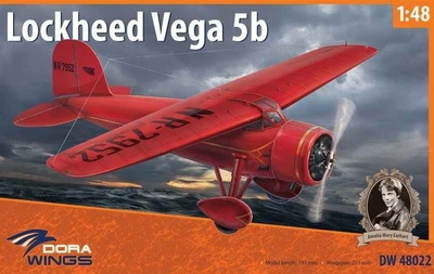 DW48022  авиация  Lockheed Vega 5b "Record flights"  (1:48) 4589913292215