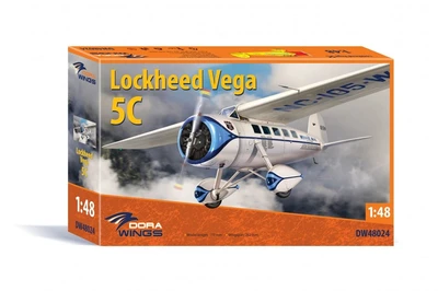 DW48024  авиация  Lockheed Vega 5C  (1:48) 4820237050380