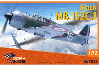 DW72028  авиация  Bloch MB.152C.1  (1:72) 4820237050700