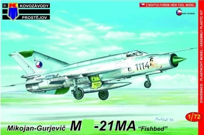 KPM0097  авиация  M&G-21MА Fishbed (1:72) 2000000168838