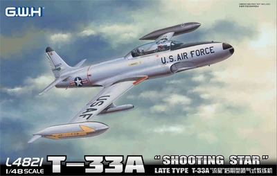 L4821  авиация  T-33A "Shooting Star" Late Type  (1:48) 4986470059488