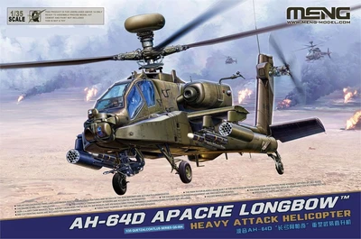 QS-004  авиация  AH-64D Apache Longbow  (1:35) 4897038553808