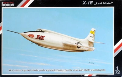 SH72158  авиация  X-1E "Last Model"  (1:72) 8594071080655