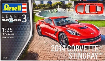 07060  автомобили и мотоциклы  Corvette Stingray C7  (1:24) 4009803070605