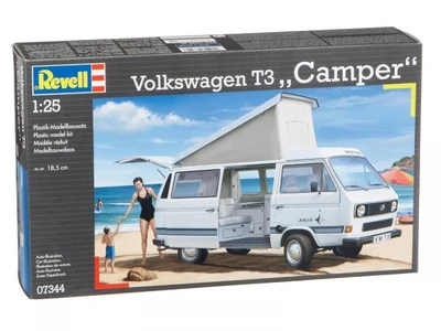 07344  автомобили и мотоциклы  VW T3 "Camper"  (1:25) 4009803073446