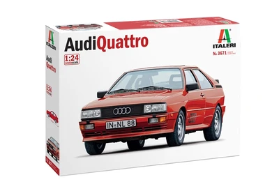 3671  автомобили и мотоциклы  Audi Quattro  (1:24) 8001283036719