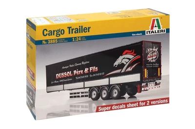 3885  автомобили и мотоциклы  CARGO TRAILER (1:24) 8001283038850