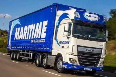 3920  автомобили и мотоциклы  DAF XF105 "Maritime"  (1:24) 8001283039208