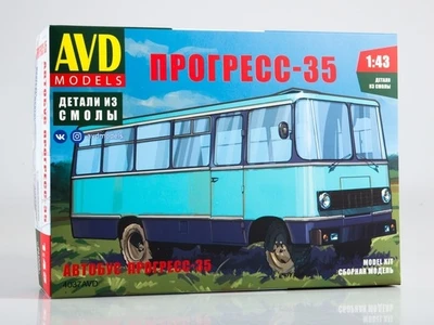 4037AVD  автомобили и мотоциклы Прогресс-35  (1:43) 4610045040372