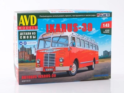 4087AVD  автомобили и мотоциклы  IKARUS-30  (1:43) 4610045040877