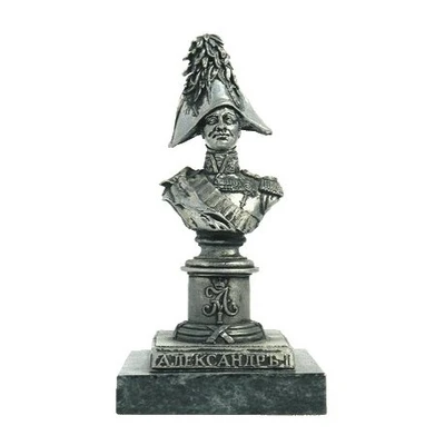 124 B  миниатюра  Бюст Александра 1 2000000093017