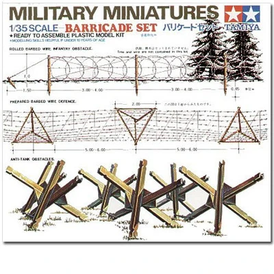 35027  набор для диорам  Barricade Set  (1:35) 4950344996100