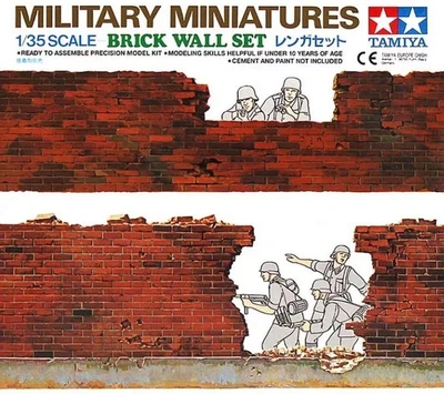 35028  набор для диорам  Brick Wall Set  (1:35) 4950344995400