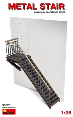 35525  наборы для диорам  Metal Stair  (1:35) 2000002098294
