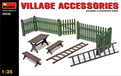 35539  наборы для диорам  VILLAGE ACCESSORIES  (1:35) 4820041101667