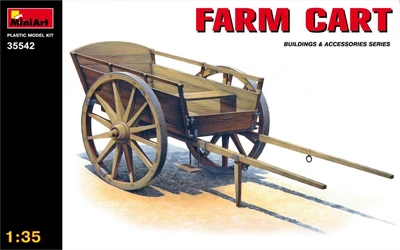35542  наборы для диорам  FARM CART  (1:35) 4820041101810