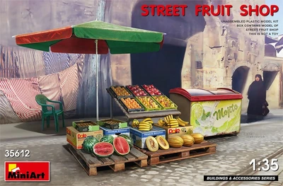 35612  наборы для диорам  STREET FRUIT SHOP  (1:35) 4820183312808