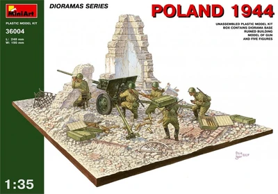 36004  наборы для диорам  POLAND 1944  (1:35) 4820041100974
