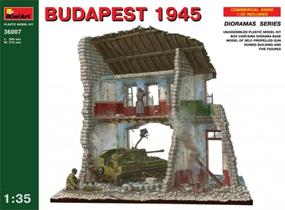 36007  наборы для диорам  BUDAPEST 1945  (1:35) 4820041101087
