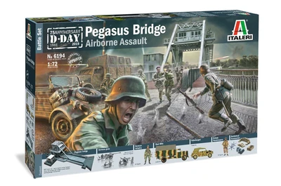 6194  наборы для диорам  PEGASUS BRIDGE - BATTLE SET  (1:72) 8001283061940