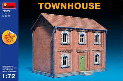 72026  наборы для диорам  TOWNHOUSE  (1:72) 2000002062530