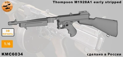 KMC6034  наборы для диорам  Томпсон М1928A1 early stripped  (1:6) 2000002187011