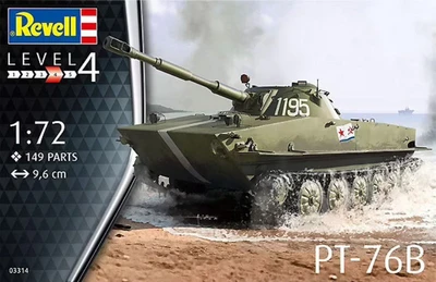 03314  техника и вооружение  PT-76B  (1:72) 2000000219783