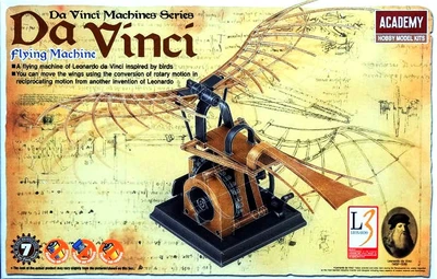 18146  техника и вооружение  DAVINCI FLYING MACHINE 8809258928782