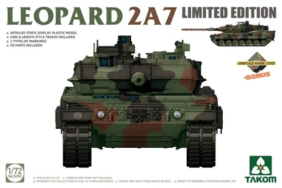 5011х  техника и вооружение  Leopard 2A7  (1:72) 4897051422105