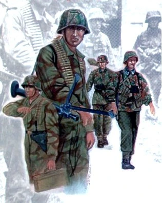 00401  фигуры  12th Panzer Division Normandy 1944  (1:35) 6922803604015