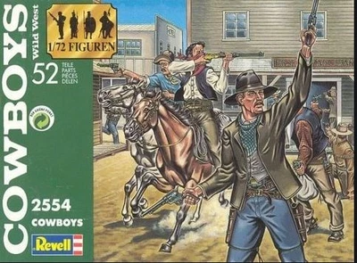 02554  фигуры Cowboys Wild West  (1:72) 4009803025544