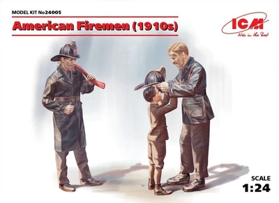 24005  фигуры  American Firemen (1910s)  (1:24) 2000000084503