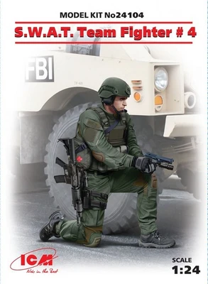 24104  фигуры  S.W.A.T. team fighter #4  (1:24) 2000000096759