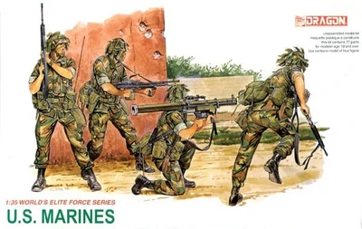 3007  фигуры  U.S.Marines  (1:35) 4545782026337