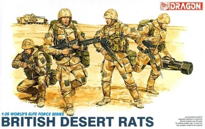 3013  фигуры  British Desert Rats  (1:35) 89195830135