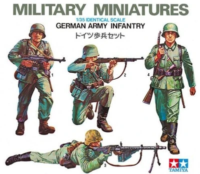 35002  фигуры  German Army Infantry   (1:35) 4950344996087
