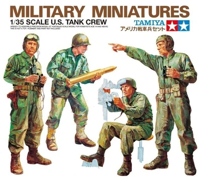 35004  фигуры  US Army Tank Crew  (1:35) 4950344962259