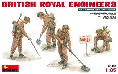 35083  фигуры  BRITISH ROYAL ENGINEERS  (1:35) 4820041101889