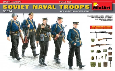 35094  фигуры  SOVIET NAVAL TROOPS SPECIAL EDITION  (1:35) 2000002115106