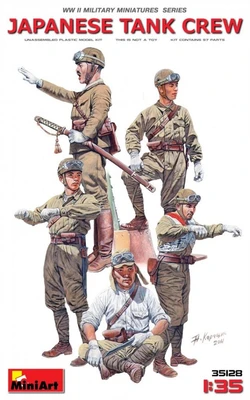 35128  фигуры  JAPANESE TANK CREW  (1:35) 4820041102459