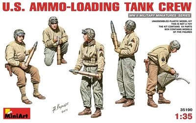 35190  фигуры  U.S. AMMO-LOADING TANK CREW  (1:35) 2000002097747