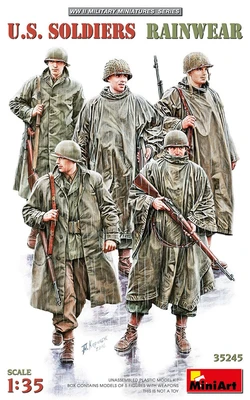 35245  фигуры  U.S. SOLDIERS RAINWEAR  (1:35) 4820183314208